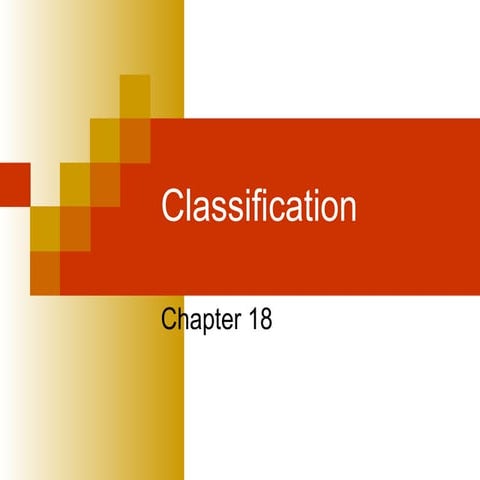 18  Classification