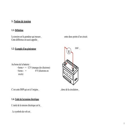 Présentation Cours électricité automobile | PPTX