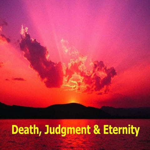 18    Death Judgement Eternity