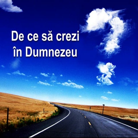 18. De ce să crezi în Dumnezeu? | PDF