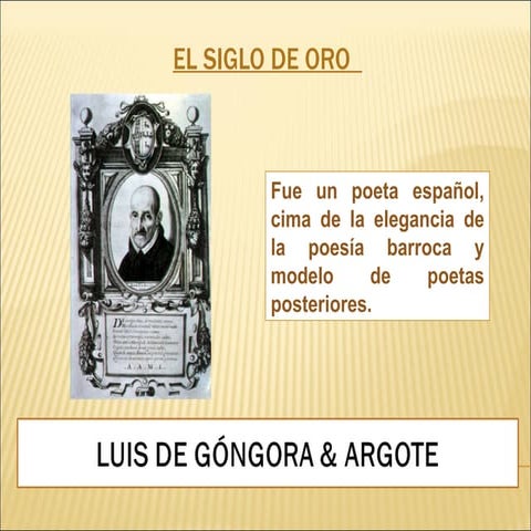 Luis de Góngora y Argote | PPT