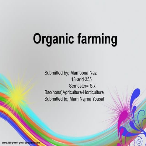 organic farming