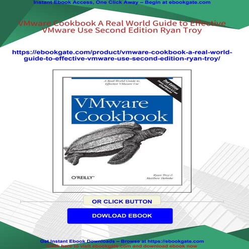 VMware Cookbook A Real World Guide to Effective VMware Use Second Edition Rya...