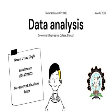 Data Analysis