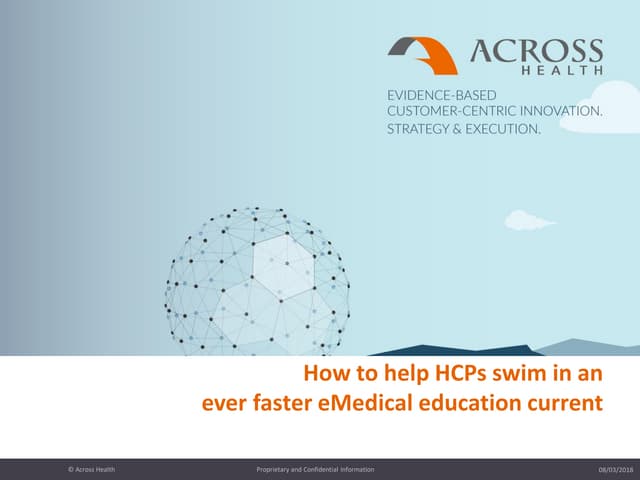 How to help HCPs swim in an ever faster eMedical education current