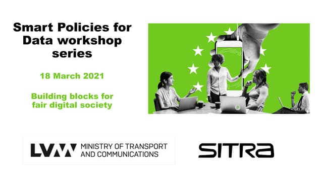 Building blocks for fair digital society