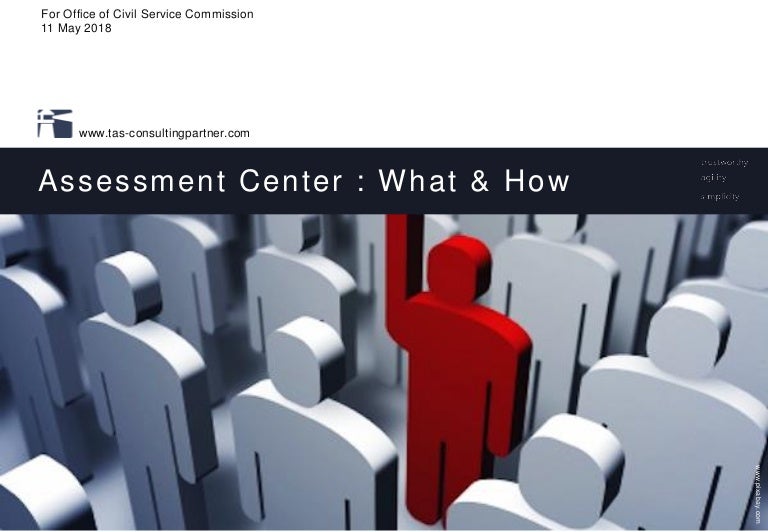 Assessment Center What & How