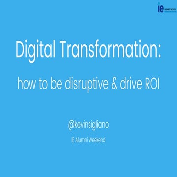 Digital Transformation ROI