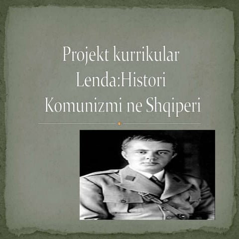 Komunizmi ne Shqiperi