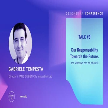 Our Responsibility Towards the Future