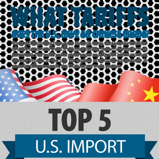 What tariffs does the U.S. have on Chinese goods?