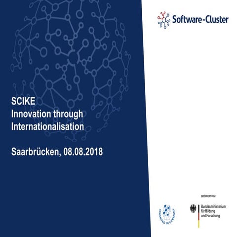 SCIKE - Internationalization strategy of the Software-Cluster