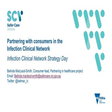 Health Consumer participation - Clinical Networks