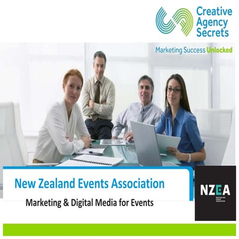 Advanced marketing and digital media for events