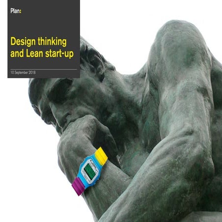 Design thinking vs Lean start-up