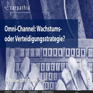 Omni-Channel: Wachstums- oder Verteidigungsstrategie?
