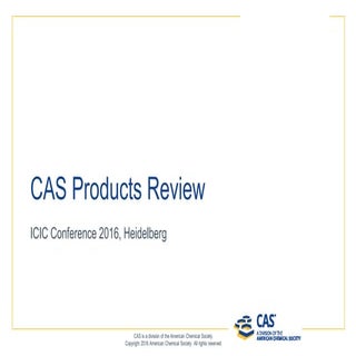 ICIC 2016: New Product Introduction...