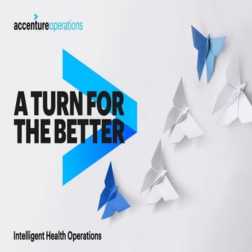 A Turn for the Better: Intelligent Health Operations