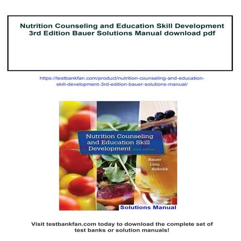 BASIC NUTRITION COUNSELING SKILL DEVELOPMENT PDF visual data 8