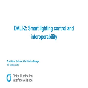 DALI Basics Training - Slides | PPTX