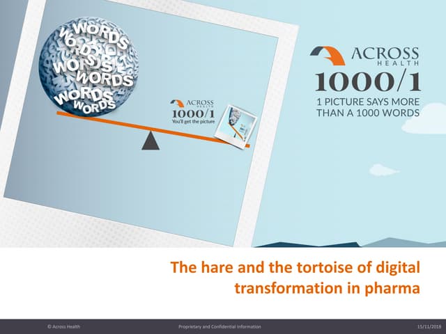 The hare and the tortoise of digital transformation in pharma