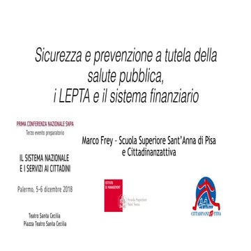 Marco Frey (Scuola Sant'Anna) | PDF