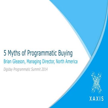 5 Myths of Programmatic Buying