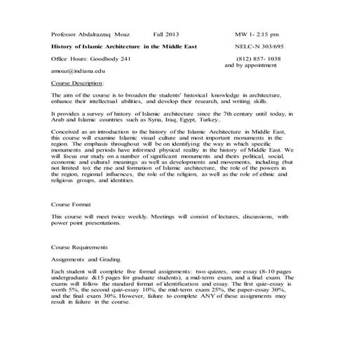 Syllabus course- Fall 2013(1)