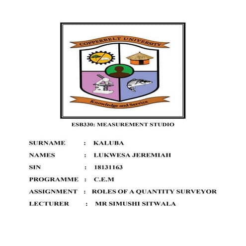 jeremiah lukwesa kaluba