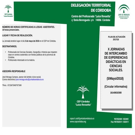 181408GE080 Jornadas CC.SS