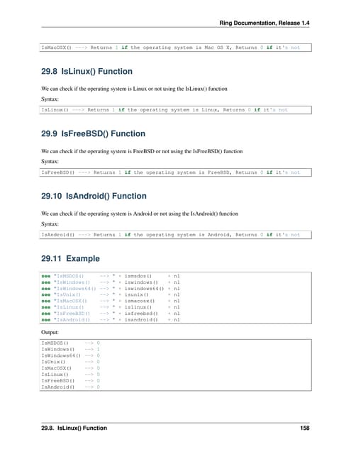 The Ring programming language version 1.4 book - Part 7 of 30