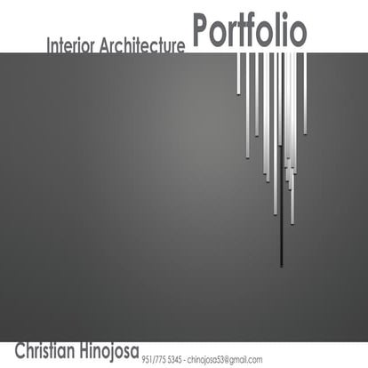 CHRISTIAN HINOJOSA PORTFOLIO SHEETS 1-28