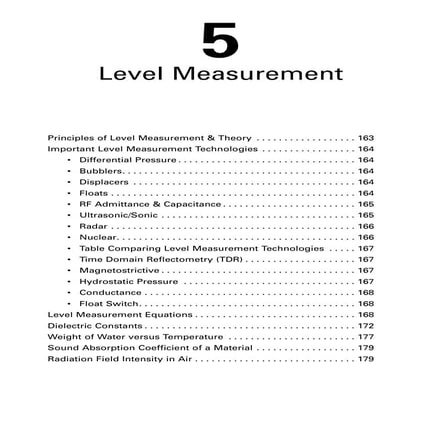Instrumentation and control