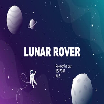 LUNAR ROVER | PPTX