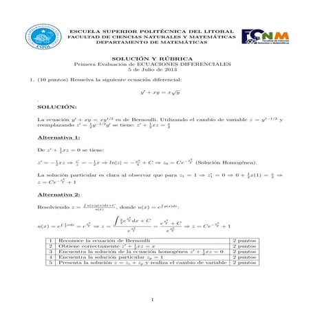 solucion-de-examen-de-ecuaciones-diferenciales-espol 
