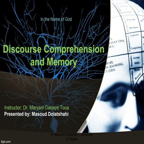 Psycholinguistics : Discourse Comprehension and Memory