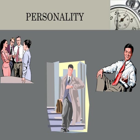  Personality and its theories