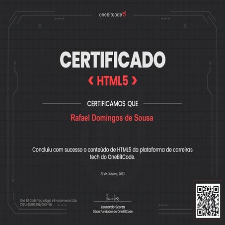 Plano de aula sobre HTML básico | PDF