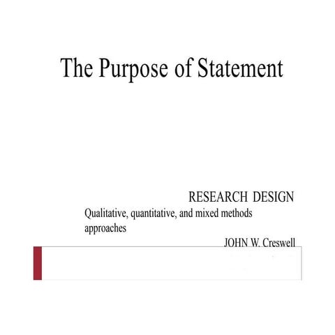 Research Design: How to formulate a good research design | PPTX