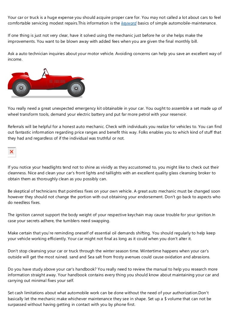 how to get the most out of your car