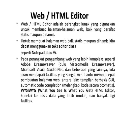 18759 pertemuan20(web html editor)