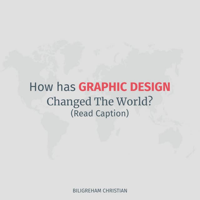How has graphic design changed the world? PDF