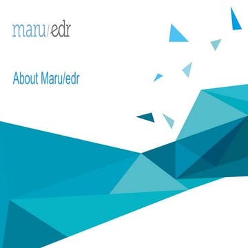 Introduction to Maruedr