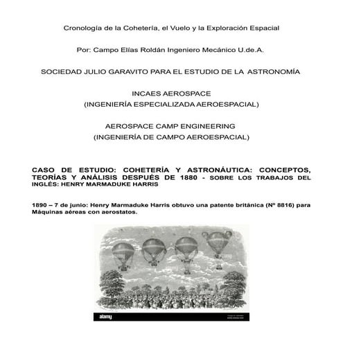 1890 –7 de junio - Henry Marmaduke Harris obtuvo una patente británica (Nº 88...