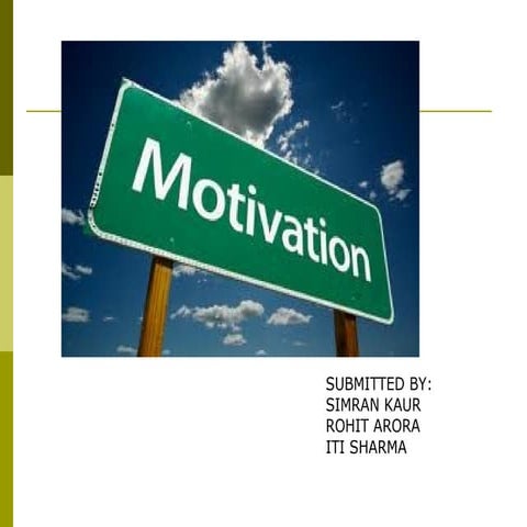 18968493 motivation-ppt