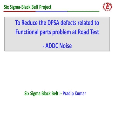 Black Belt Project-6Sigma-Crank_Noise.