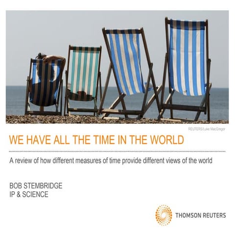 II-SDV 2016 Bob Stembridge  We have all the Time in the World; a Review of ho...