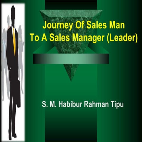 Journey Of Sales Manager