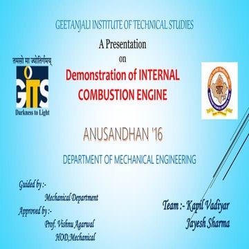ANUSHANDHAN'16 PPT