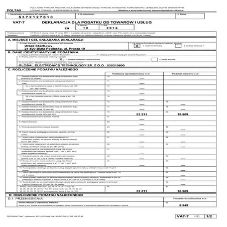 Vat 7(16) | PDF